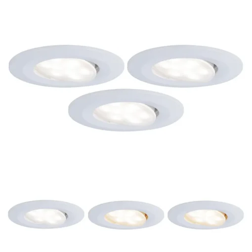 Paulmann Calla svingbar on/off Ø9cm CCT hvit 3| Led-Utendørs|Taklamper Utendørs