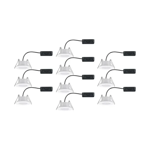Paulmann Calla svingbar on/off 9cm 840 10 hvit Outlet