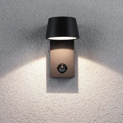 Paulmann Capea utendørs LED-vegglampe med sensor| Kommersiell Utebelysning|Vegglamper Med Sensor