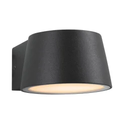 Paulmann Capea utendørs vegglampe i antrasitt aluminium| Kommersiell Utebelysning|Led-Utendørs