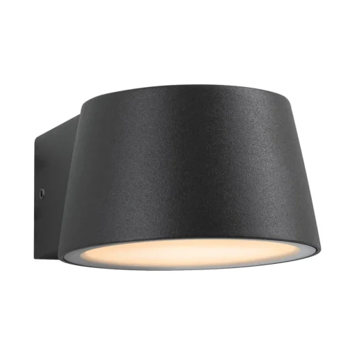Paulmann Capea utendørs vegglampe i antrasitt aluminium| Kommersiell Utebelysning|Led-Utendørs