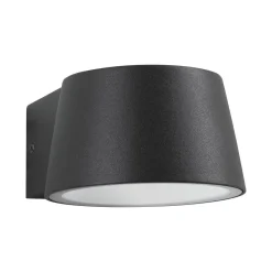 Paulmann Capea utendørs vegglampe i antrasitt aluminium| Kommersiell Utebelysning|Led-Utendørs