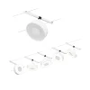 Paulmann Circle LED-vaiersystem 5 lysk. matt hvit| Kontorbelysning