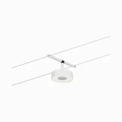 Paulmann Circle LED-vaiersystem 5 lysk. matt hvit| Kontorbelysning