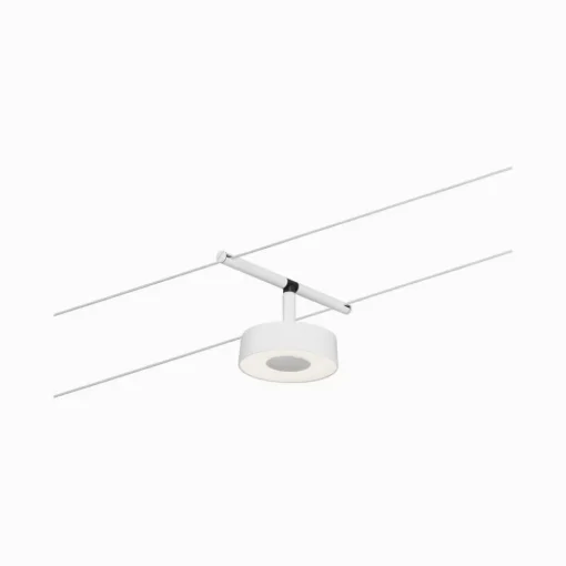 Paulmann Circle LED-vaiersystem 5 lysk. matt hvit| Kontorbelysning