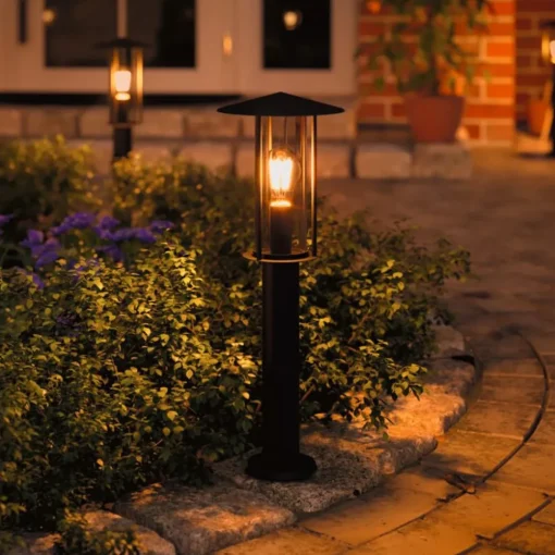 Paulmann Classic LED-gatelampe med gyllent lys| Gatebelysning, Pullert Belysning