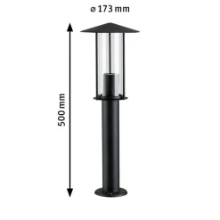 Paulmann Classic LED-gatelampe med gyllent lys| Gatebelysning, Pullert Belysning