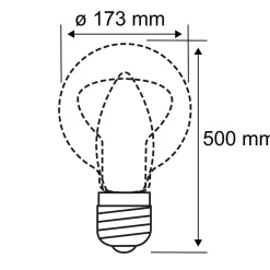 Paulmann Classic LED-gatelampe med gyllent lys| Gatebelysning, Pullert Belysning