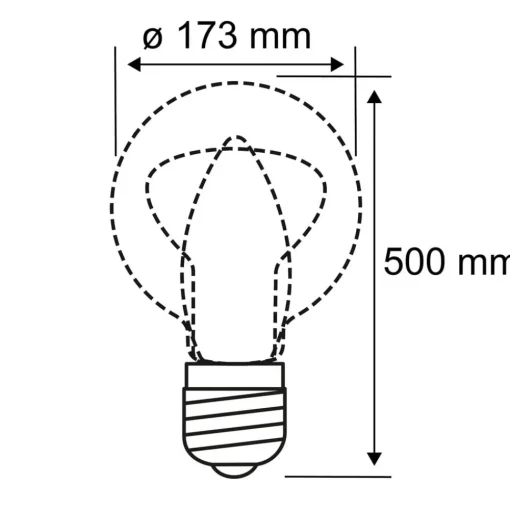 Paulmann Classic LED-gatelampe med gyllent lys| Gatebelysning, Pullert Belysning