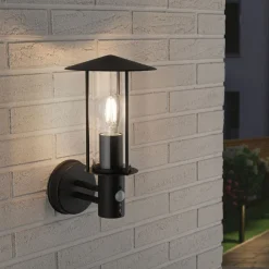 Paulmann Classic utendørs vegglampe med sensor| Utebelysning Med Sensor|Utebelysning Med Sensor