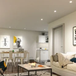 Paulmann Coin Base LED innfelt spotlight, hvit, sett med 3 stk. RGBW ZigBee| Smarthus Belysning|Downlights