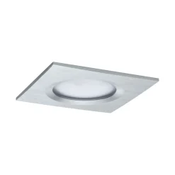 Paulmann Coin Slim LED-downlight, 3-er kantet alu| Downlights