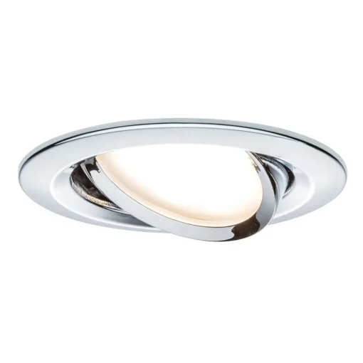 Paulmann Coin Slim LED-innfelling, krom dimbar 3er Online