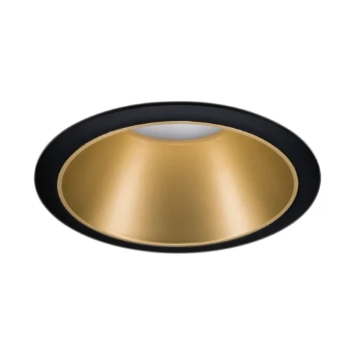 Paulmann Cole LED-spot, gull-svart Hot