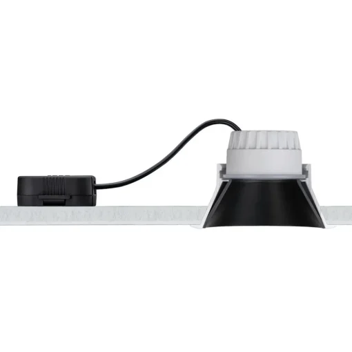 Paulmann Cole LED-spot, sølv-svart