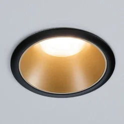 Paulmann Cole Spotlight GU10 svart/gull Hot