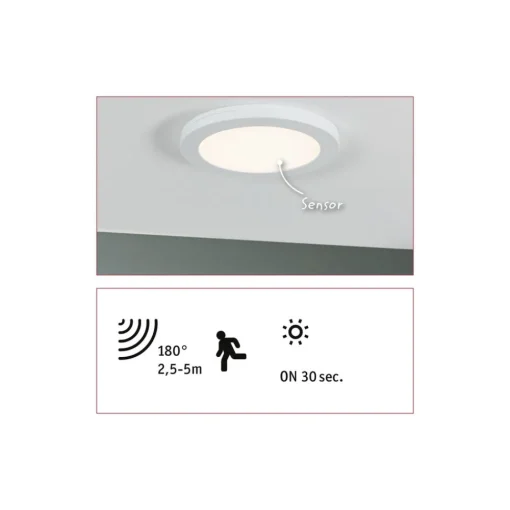 Paulmann Cover it LED-innf. panel m. sensor 22,5cm New