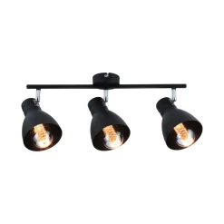Paulmann Davy taklampe, svart, 3 lyskilder| Spotter I Tak