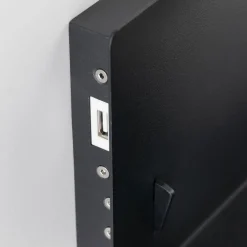 Paulmann Devara vegglampe med hylle, svart Discount