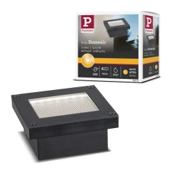 Paulmann Domenic LED solcelleinnfellbar gulvlampe 8x8cm New