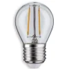 Paulmann E27 2,6W 827 LED-dråpepære klar| E27 Pærer|Filament Pærer