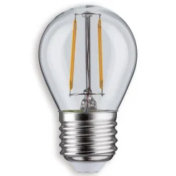 Paulmann E27 2,6W 827 LED-dråpepære klar| E27 Pærer|Filament Pærer