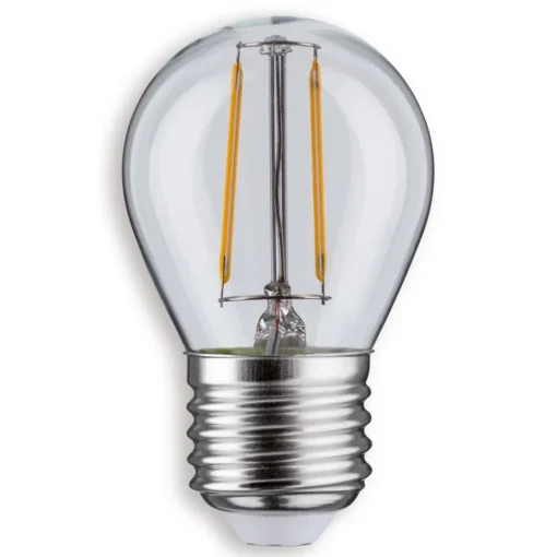 Paulmann E27 2,6W 827 LED-dråpepære klar| E27 Pærer|Filament Pærer