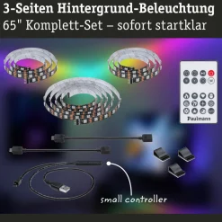 Paulmann EntertainLED LED-Strip RGB TV-apparat 65 tommer Online