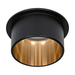 Paulmann Gil LED innfelt svart matt/gull New