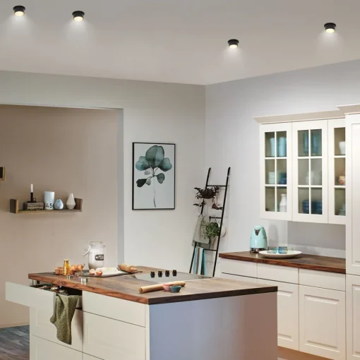 Paulmann Gil LED-innfelt svart matt/gull 3-er sett Sale