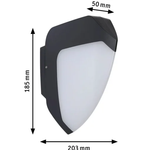 Paulmann Ikosea LED-vegglampe sensor 3 000 K Online