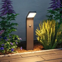 Paulmann Kulma LED-gatelampe med sensor| Kommersiell Utebelysning|Utebelysning Med Sensor