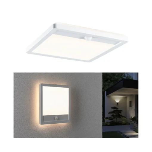 Paulmann Lamina vegglampe sensor 3 000 K kantet hv New