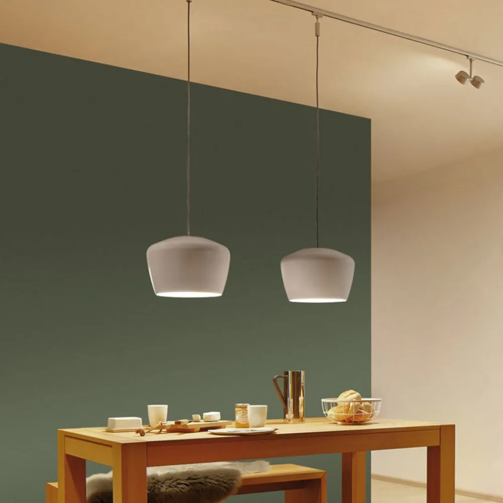 Paulmann lampeskjerm Pom, hvit, Ø 35 cm, metall Discount