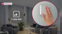 Paulmann LED innfelt spot Nova Coin 3 hvit rund dimbar| Butikkbelysning|Downlights