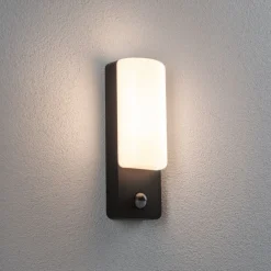 Paulmann LED utendørs vegglampe Bonnie, aluminium, antrasitt, sensor Discount