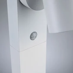Paulmann LED-banebelysning Cuff, aluminium, sensor, hvit| Utebelysning Med Sensor|Utebelysning Med Sensor