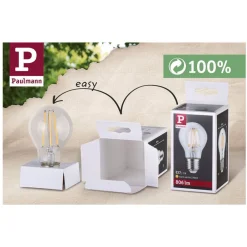 Paulmann LED-dråpepære E14 4,5 W 2 700 K dim 2er| E14 Pærer