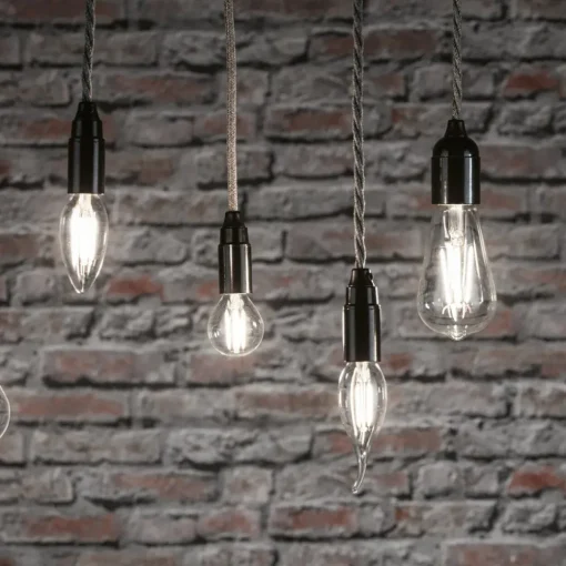 Paulmann LED-dråpepære E14 4,8W 4 000 K matt 2 stk Hot
