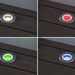 Paulmann LED-gulvlampe til innbygging Gulv, rund, RGBW, zigbee Best