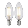 Paulmann LED-mignonpære E14 4,8W 4 000 K matt 2stk| E14 Pærer