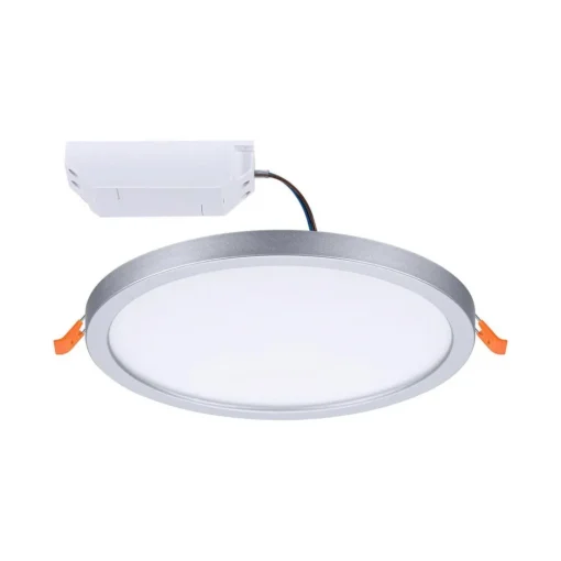 Paulmann LED-panel Areo 4 000 K rund krom 17,5 cm| Downlights
