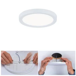 Paulmann LED-panel Areo 4 000 K rund hvit 11,8 cm Best