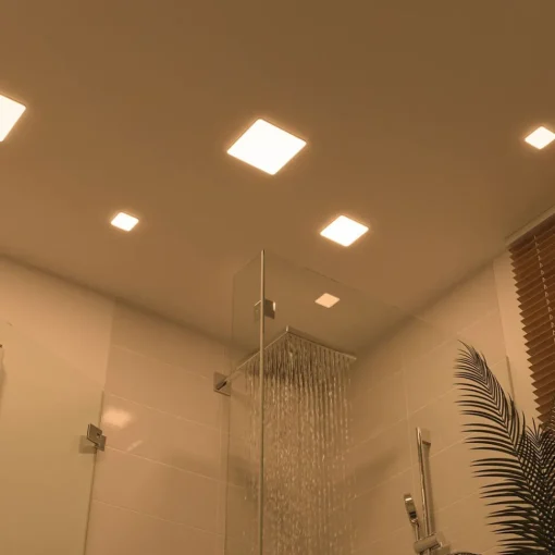 Paulmann LED-panel Veluna 3 000 K kantet 18,5 cm| Kontorbelysning|Downlights