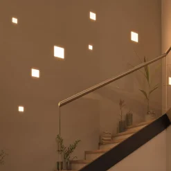Paulmann LED-panel Veluna 3 000 K kantet 18,5 cm| Kontorbelysning|Downlights