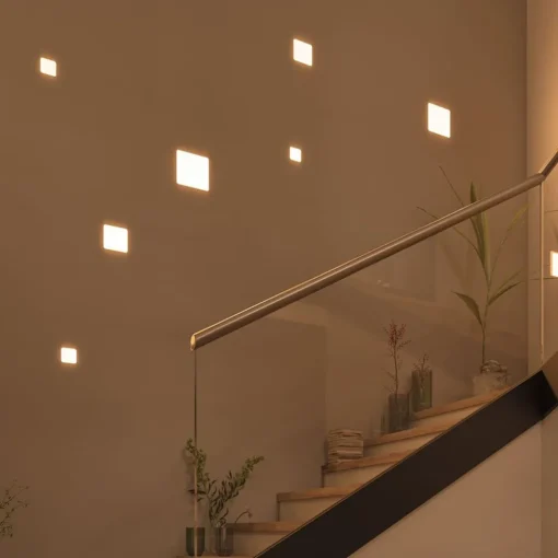 Paulmann LED-panel Veluna 3 000 K kantet 18,5 cm| Kontorbelysning|Downlights