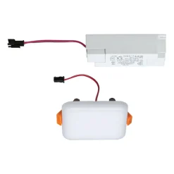 Paulmann LED-panel Veluna 3 000 K kantet 7,5 cm| Downlights