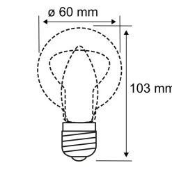 Paulmann LED-pære B22d A60 9W 2 700 K opal Online