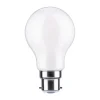 Paulmann LED-pære B22d A60 9W 4 000 K opal Hot