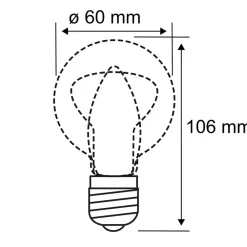 Paulmann LED-pære E27 9 W 4 000 K matt dimbar| E27 Pærer|Dimbar Led-Pære